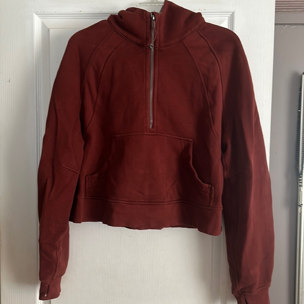 Lululemon scuba crop hoodie